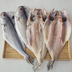 국내산 반건조 민어, 4개, 230g내외