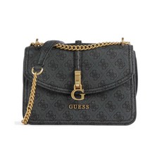 GUESS G James Logo Crossbody bag synthetic dark grey HWQC9213200-CLO