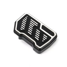 오토바이 풋 브레이크 레버 페달 확대 연장 커버 나이트스터 스페셜, 기본, 1. Black Silver