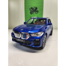 1:24 다이캐스트 모형 다이케스트 비엠더블유 BMW X5 SUV 완구 미니어쳐 피규어 자동차 장난감, 파란색, 1개 파란색, 1개