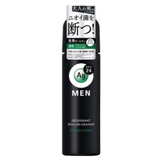 Ag Deo24 男士體香劑滾珠 Grande 時尚柑橘香, 1個, 120ml