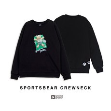 [Sportsbear] 스포츠베어 2025 F/W 기모 맨투맨 MTM5002 배드민턴&탁구&스쿼시&테니스&볼링&스포츠&라온스포츠