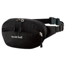 mont-bell Delta Gusset Pouch L 腰包, BK黑色