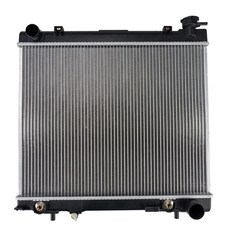 AlpaSpare Engine Coolant Radiator fit for Dodge Dakota 2005-2012 for Mitsubishi Raider 2006-2009, AlpaSpare Engine Coolant Radia