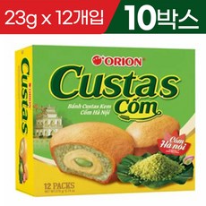 베트남 오리온 쿠스타스 콤 케이크 276g 10박스 Custas com 롯데마트 커스타스