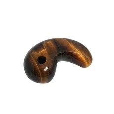 힐링젬 황호안석 백제곡옥 성공운 행운 30x19mm