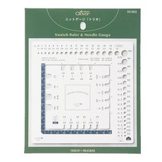 미소털실 크로바 사각 니트 게이지자 트리오 55-803 뜨개실 치수자