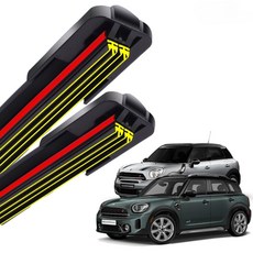 1+1 미니 컨트리맨 전차종 순정 호환형 초밀착 와이퍼 윈도우 브러쉬 와이퍼블레이드, T2-컨트리맨R60(11-16)-500+475/B1