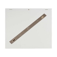 YSSHOP 만화 제작 도구 고정식 종이 받침대 3핀 애니메이터 도구 금속 25cm 자 애니메이션 페그 바 (만화 그리기 및, 25cmx2cm, 스테인리스 스틸, 100매 포함