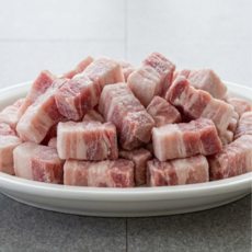 [가성비] 대용량 한입 삼겹살 구이용 찌개용 업소용 소분포장, 1개, 2kg
