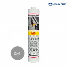 [나우케미칼] 변성 우레탄 방수 실리콘 오성 MS-2000 옥상 외벽 바닥 크랙보수 회색, 4개