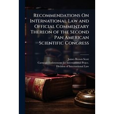 (영문도서)Recommendations On International Law and Official Commentary Thereon of the Seco... Paperback, Nabu Press, English, 9781141806942