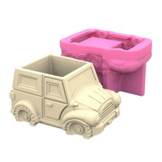 DIY 화분 금형 실리콘 콘크리트 금형 자동차 모양 실리콘 꽃병 금형