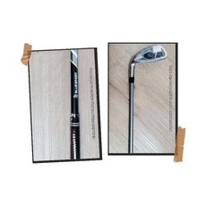 男款高爾夫7號練習桿（左/右手適用）- 提升揮桿技巧，享受高爾夫樂趣, 左撇子, SR