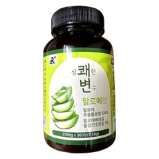건강한 라이프스타일 지원 알로에 정제 고함량 영양제 소화 건강 증진 360정 1개