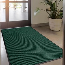 MaxMat 내구성 고무 도어 매트 - 튼튼한 실내외 간편한 청소 방수 입구용 로우 프로파일 파티오 차고용 스타일리시한갈색 2 x 3 피트, 2 x 3 feet