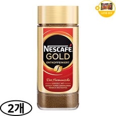 네스카페 골드 디카페인 인스턴트 커피 사은품 추가증정, 2개, 1개입, 95g