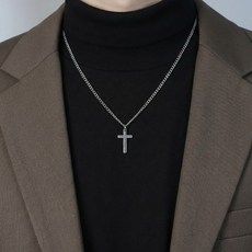 남자 목걸이 십자가 펜던트 bold bet cross
