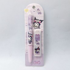 산리오 샤프+샤프심 세트 0.5mm 신학기용품 필기구 우정템 선물추천, 쿠로미