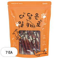 반려동물 더담은 오리와 스틱껌 수제간식, 오리, 1kg, 7개