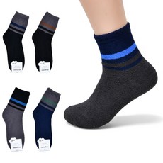 남성 단목 5켤레 라인 수족냉증수면양말
