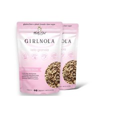 해외 대용량 그래놀라 통곡물 저설탕 저탄수화물 시리얼 | 견류 오리지널 2팩 소녀 케토 걸놀라, Nut-oriously Original, 2 Pack