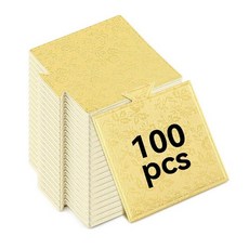 100팩 미니 케이크 보드 8.9cm(3.5인치) 디저트 페이스트리 무스 식품 등급 일회용 케이크 디스플레이 보드 결혼식 생일 파티 베이킹용 실버 원형 판지 컵케이, 100팩 미니 케이크 보드 8.9cm(3.5인치), 디