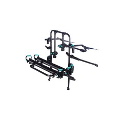 多功能汽車後車廂自行車架，穩固安全，適用多種車型，戶外騎行必備, 消光黑, 20箱