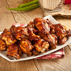 쫄깃한 바베큐윙 치킨봉 스틱 간장맛 국내산 500g, 1개