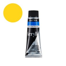 제오오스토어 아크릴물감 50mL 페르마옐로우딥 수업용 화실 예술용 미술재료