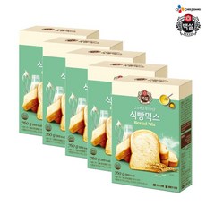 (상온)백설 식빵믹스760gx5개, 760g, 1세트