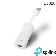 TP-Link UE300 USB 3.0 轉 RJ45 Gigabit 網路卡, 1個