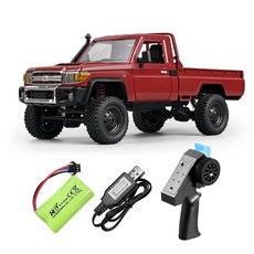 오프로드 몬스터 4WD 산악 RC카 4륜 무선 대형 원격 4wd 입문용 rc카 선물, 레드