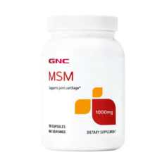 GNC 健安喜 MSM骨骼保健膠囊 1000mg, 1個, 90 件