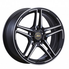 FK鋁圈 18吋 5/112 EP57273 亮黑底車面 鋁合金輪圈, 1個