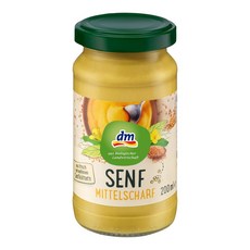독일 dm 중간매운맛 머스타드 200ml, 1개