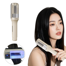 무선 손상모 컷팅기 손상모 셀프커팅 자르기 고데기 헤어 트리머, 베이지