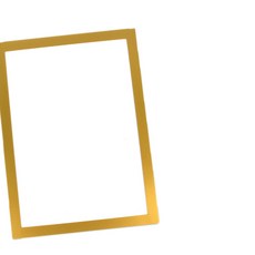 에이포용지 금색 마그네틱 A4용지 홀더 부착형 벽걸이 액자 똑템, 1개