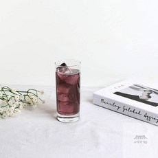 베이직 일자 주스컵 290ml 6개 1세트