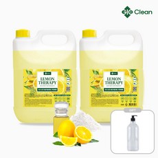 지오클린 레몬테라피 대용량 주방세제, 2개, 4L