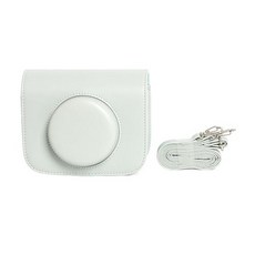 가죽 인스턴트 카메라 케이스 어깨 스트랩 보관 가방으로 긁힘 방지 충격 휴대용 보호 커버, 3. Green, 1개