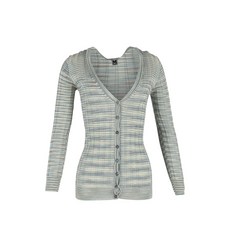 미쏘니 중고 니트 버튼 가디건