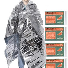 담요 마일라 열 야외 처치 키트 공간 호일 캠프 하이킹 등산 버그 아웃 백 유지
