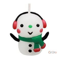 이야코 눈사람 캐릭터 양초 만들기 DIY 키트 10개입 귀여운 디자인 초 공예