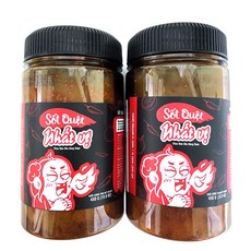 베트남 Sot Quet Nhat VI 딥핑소스 TAN NHIEN HOT SAUCE, 2개, 450g
