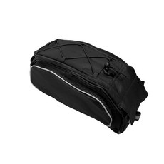 自行車後貨包 附肩揹帶 防潑耐磨 單車後架包, 1個