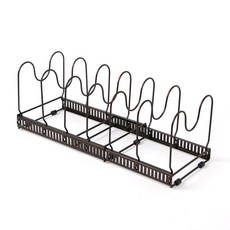 길이조절 6칸 프라이팬정리대 도마 냄비거치대