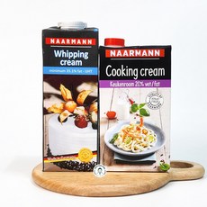 나르만 휘핑크림(동물성 크림), 휘핑크림 1L, 1개, 1L