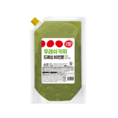 식자재왕 후레쉬키위드레싱 2kg, 5개