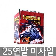 하늘축제 25연발 미사일, 상품:25연발 미사일